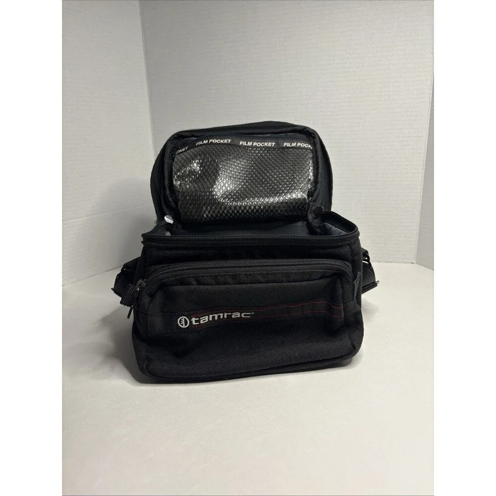 VTG Tamrac 602 Camera Case Bag 9x6x8 Nylon Adjustable Shoulder Strap Black USA
